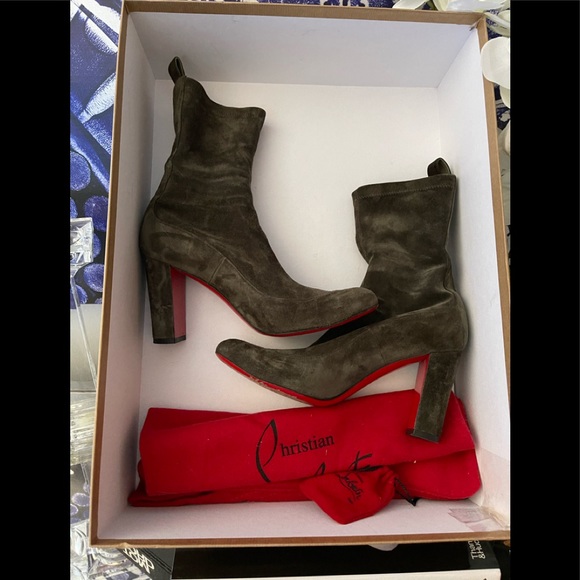 Christian Louboutin Shoes - L👀K Christian Louboutin GENA Bootie Sz 37